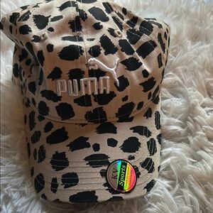 PUMA Tan and Black Cap